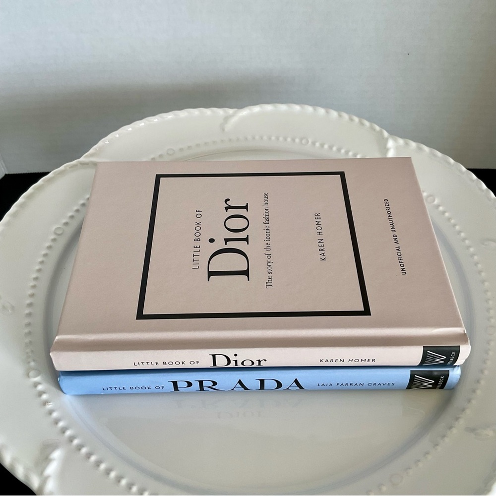 Set of 2 - Little Book of Dior & Little Book of Prada